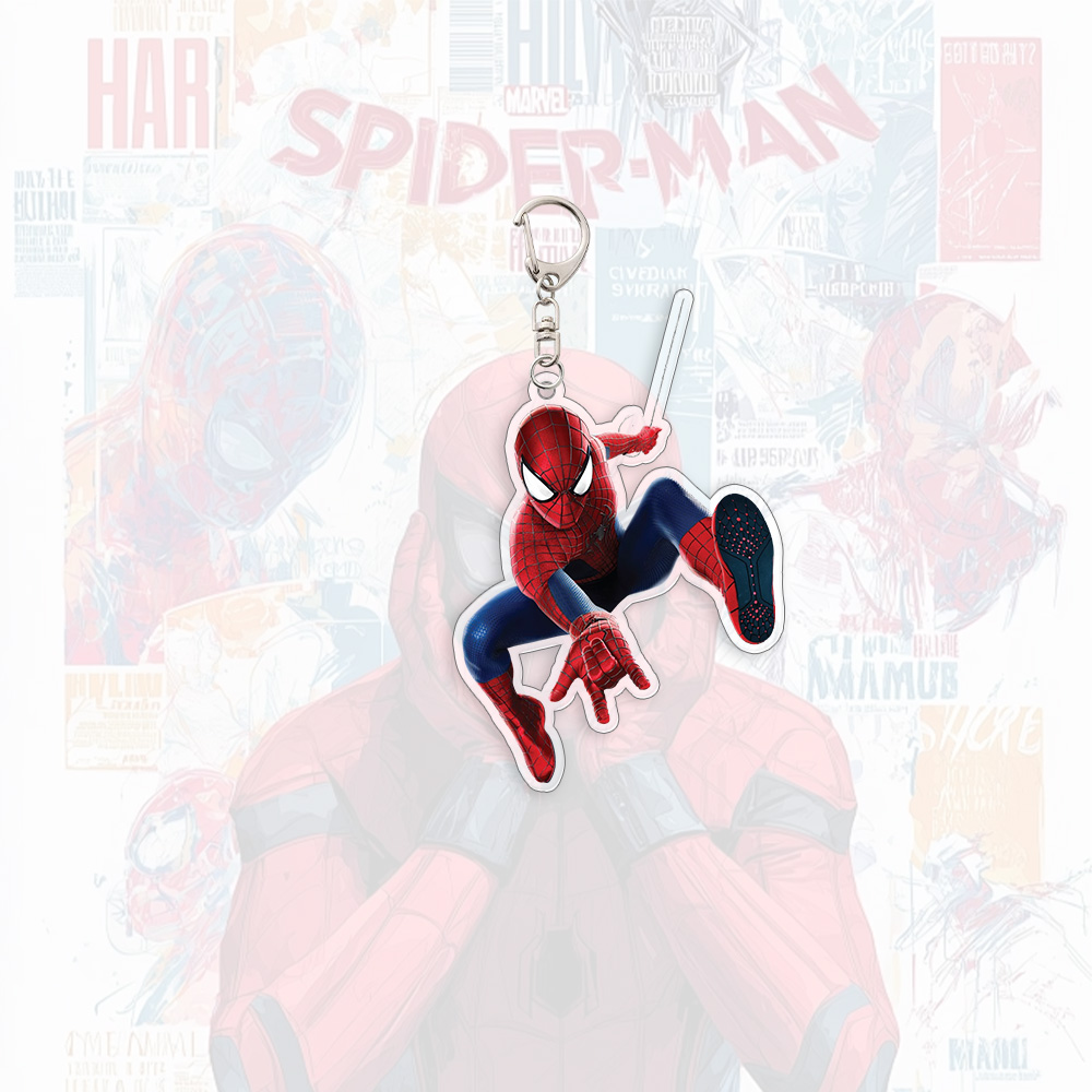 Spider Man Acrylic Keychain An - Kids Toys Cars บทวิจารณ์และราคา