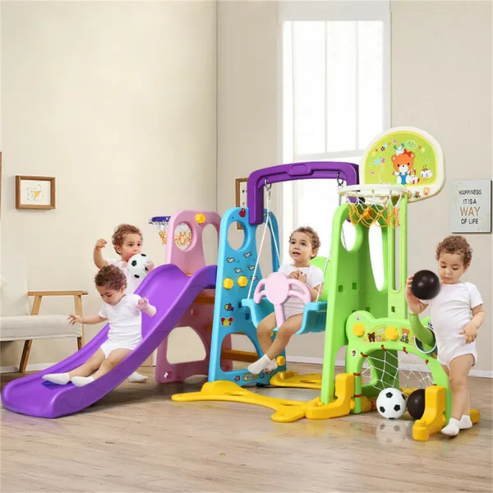 6-in-1 Kids Portable Slide Roc - Kids Toys Horse บทวิจารณ์และราคา